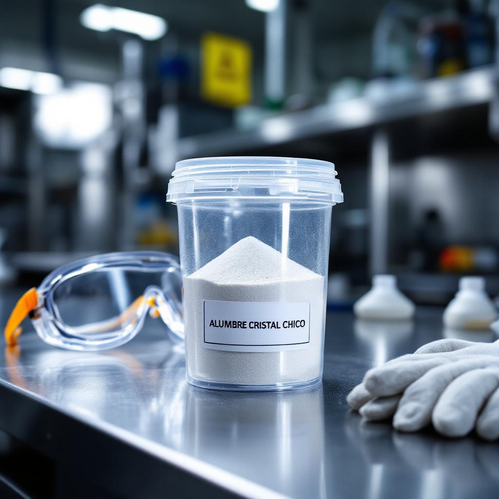 Alumbre cristal chico